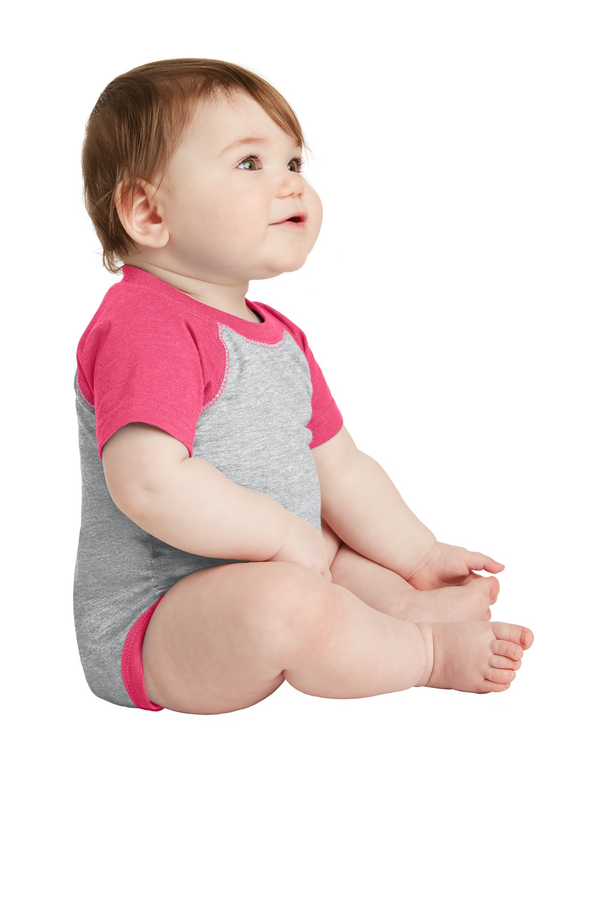 Rabbit Skins Infant Baseball Fine Jersey Bodysuit. RS4430 24