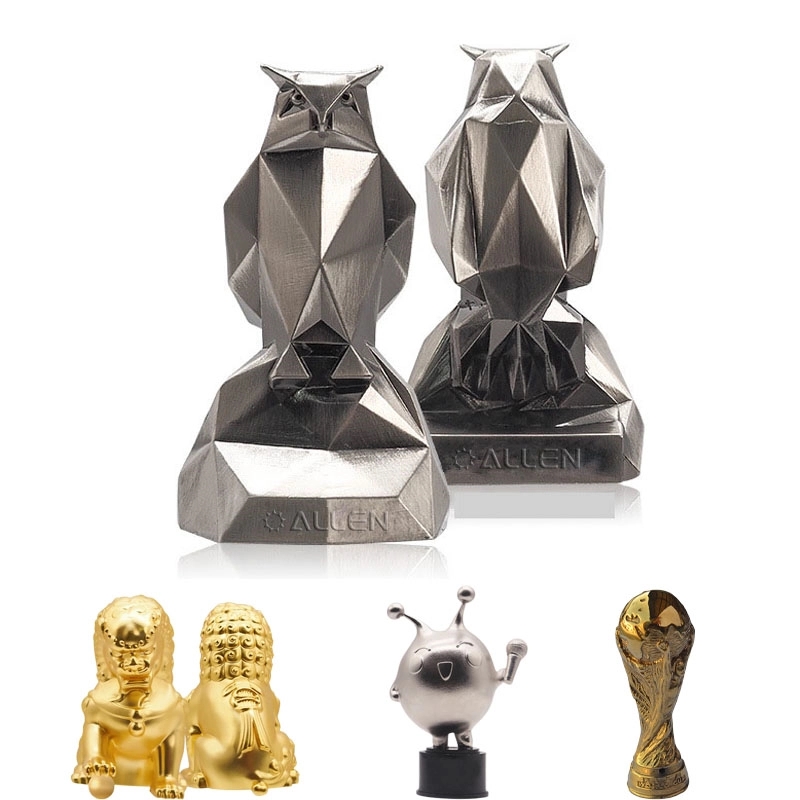 Customized Zinc Alloy Electroplating Publicity Award Trophy 2