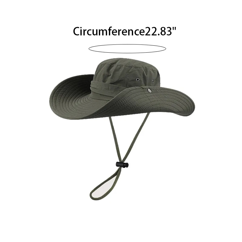 Stylish Large Brim Sun-Protected Cowboy Hat 2