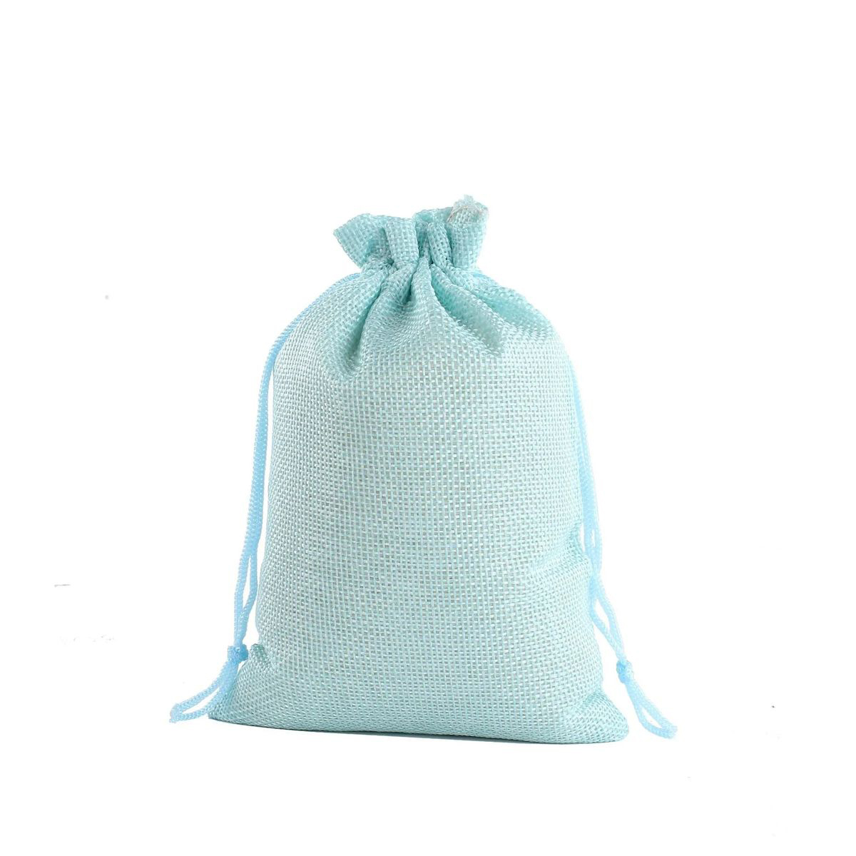 Reusable Jute Drawstring Bag for Party Gifts 24