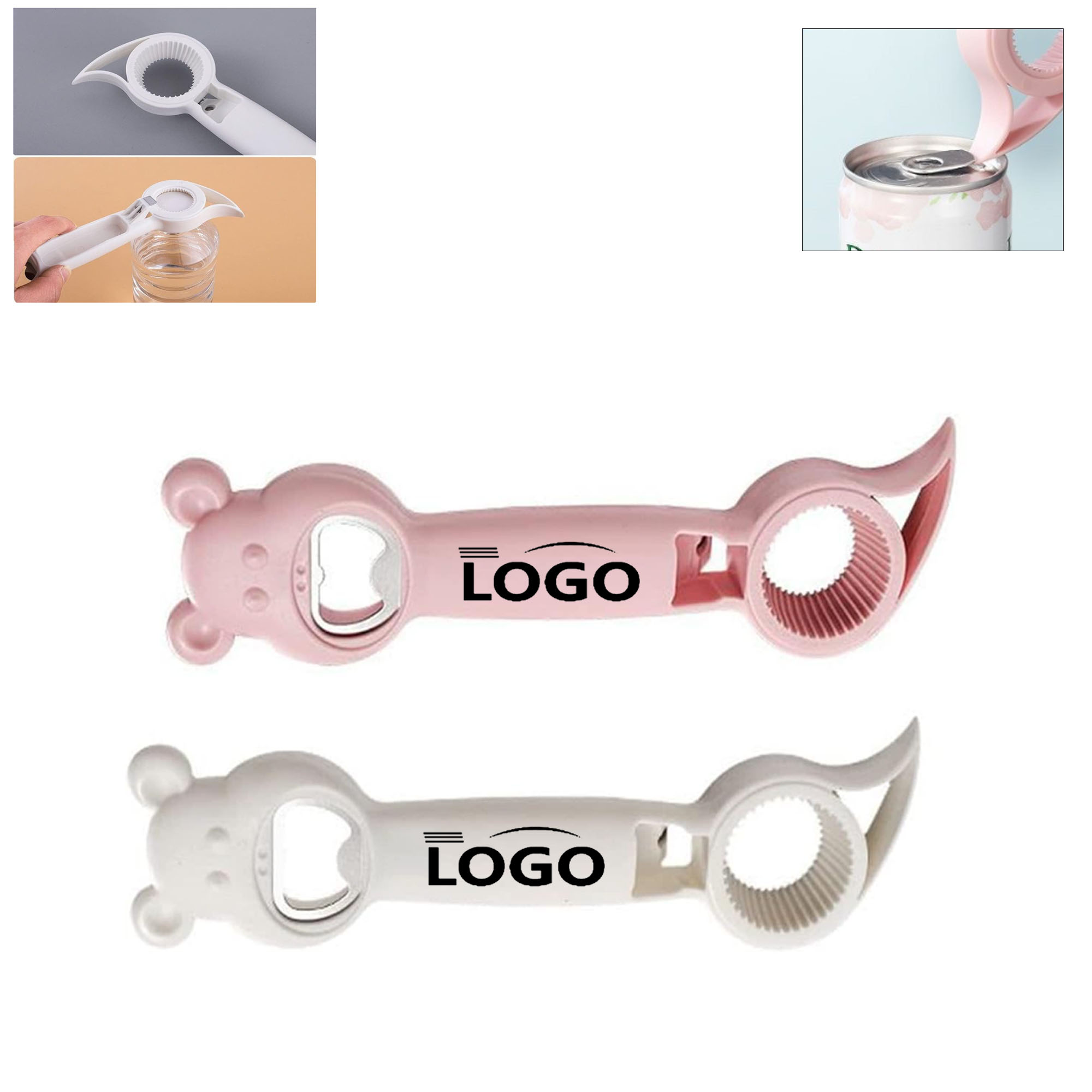 MOQ 100pcs 4 In 1 Multifunctional Bottle Opener 2