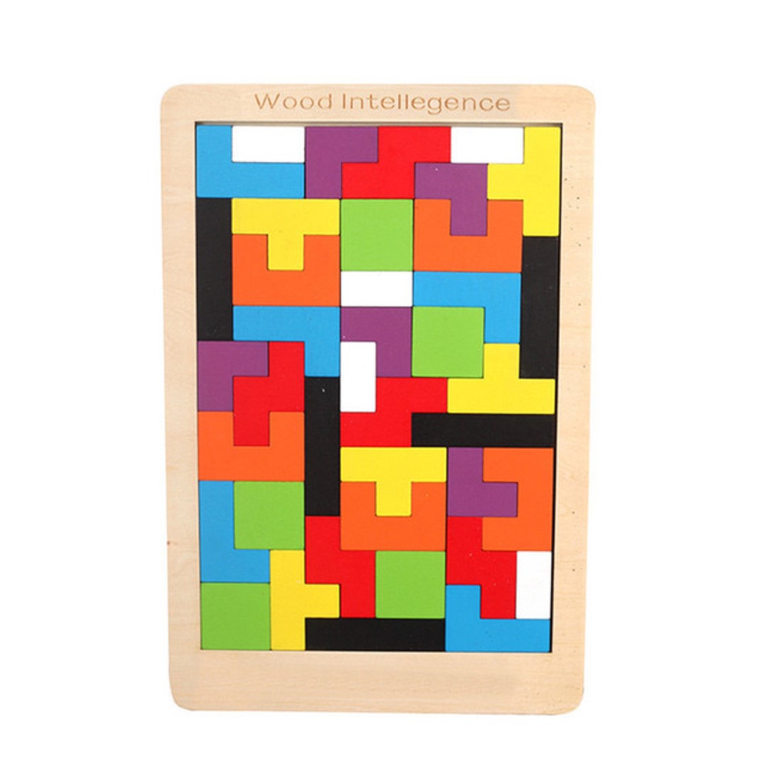 Wooden Russian Blocks Puzzle 6