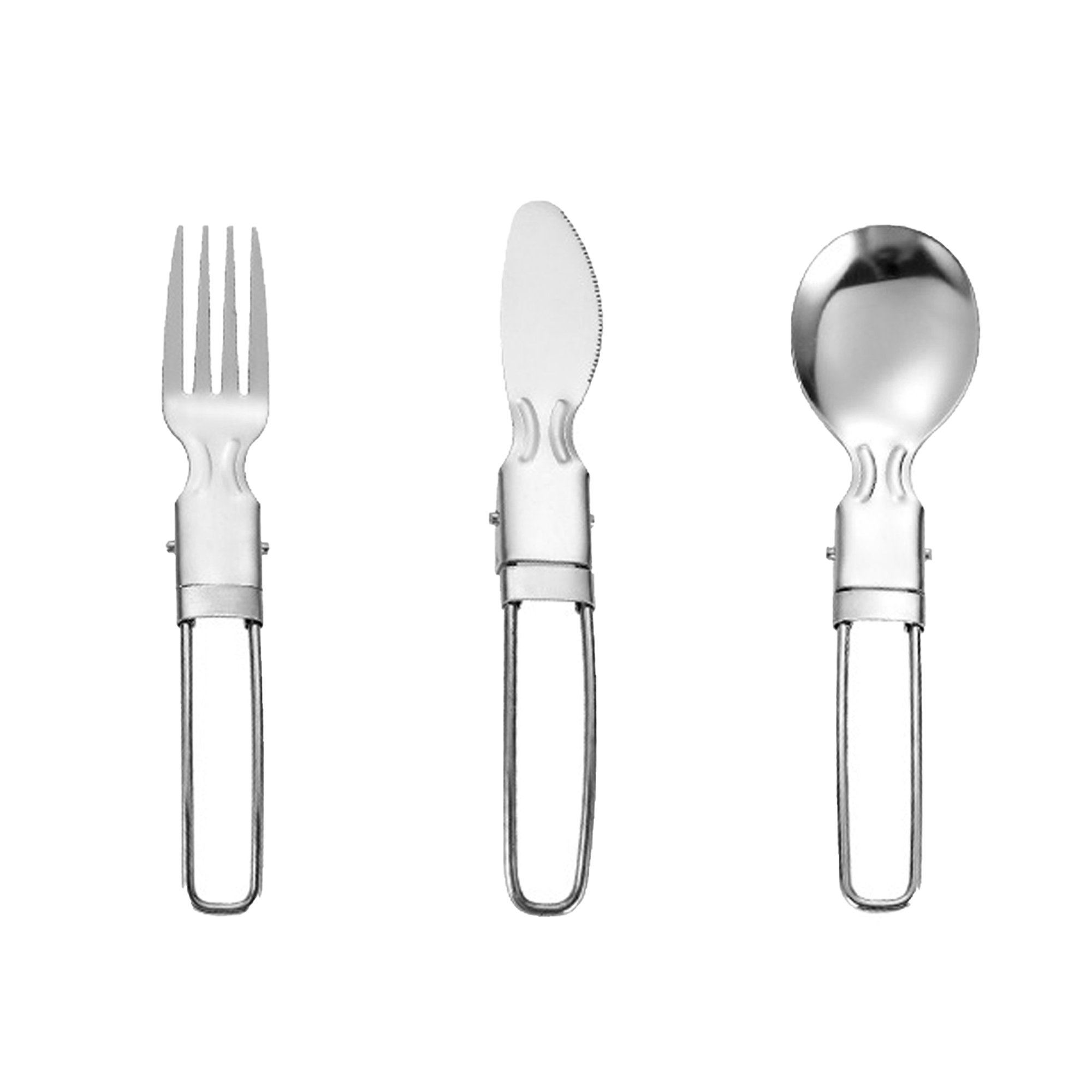 Portable Stainless Steel Foldable Cutlery Set 2