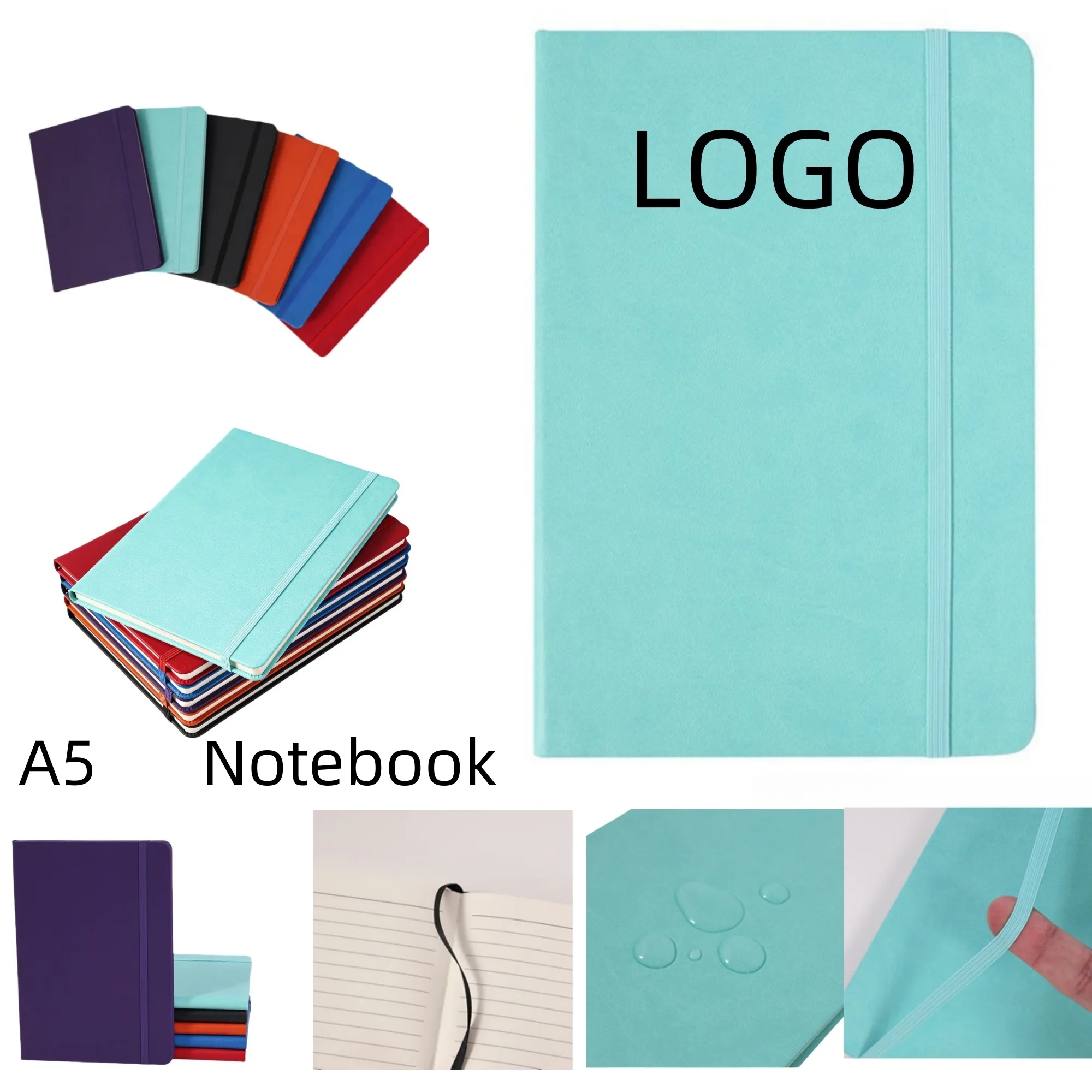 Luxe A5 PU Leather Writing Notebook 9