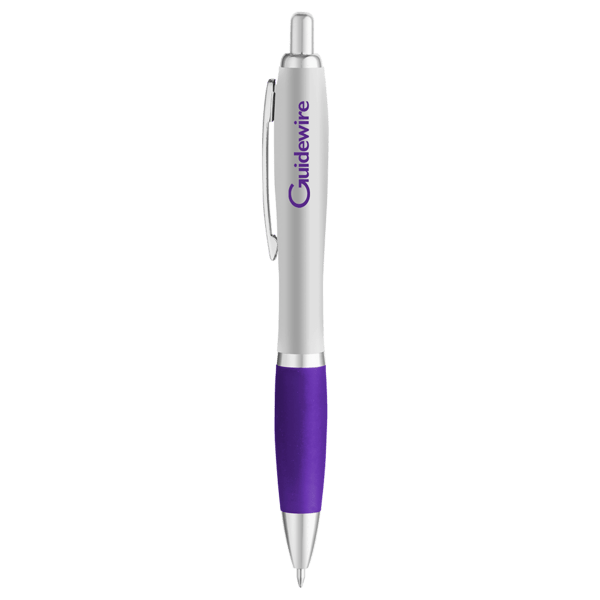 Curvaceous Silver Matte Gel Pen 38