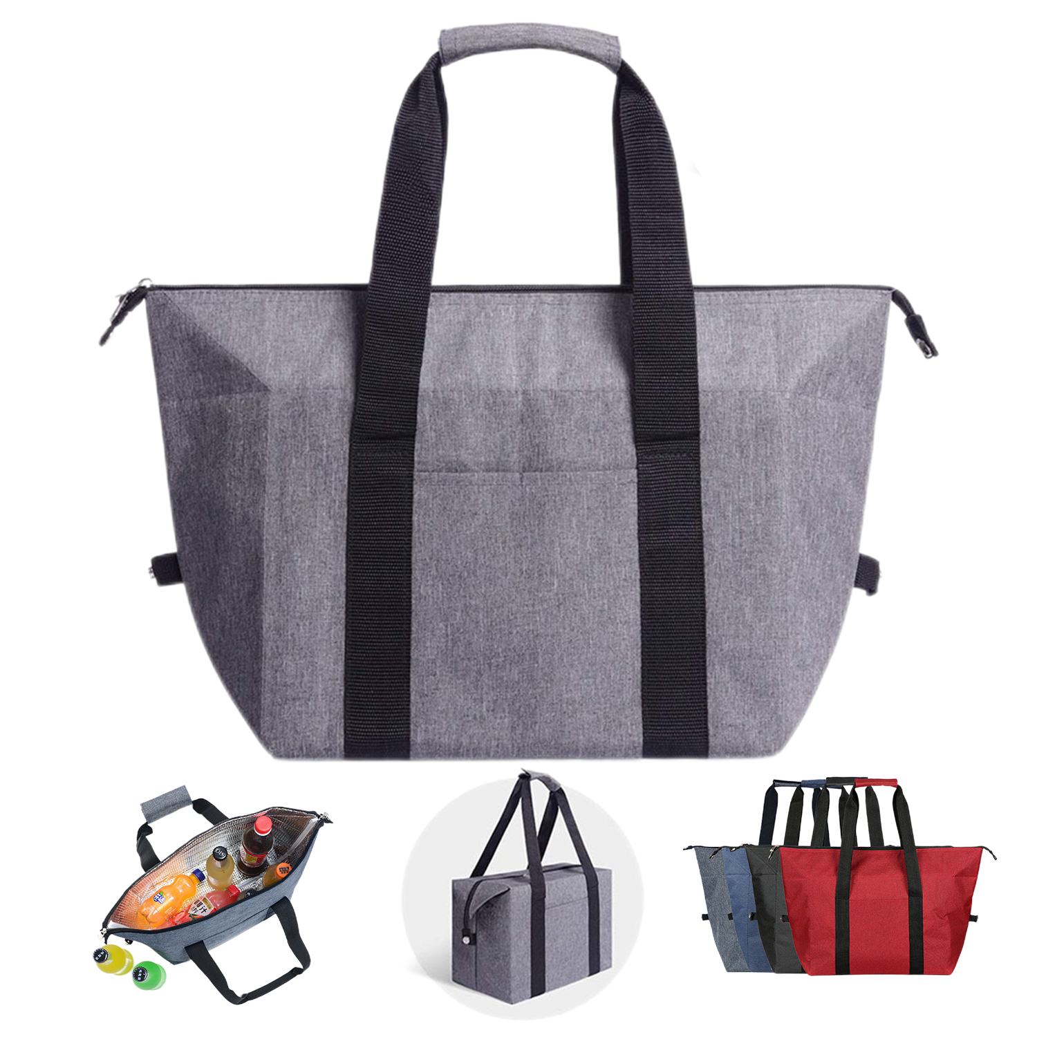 Zipper Cooler Tote 2