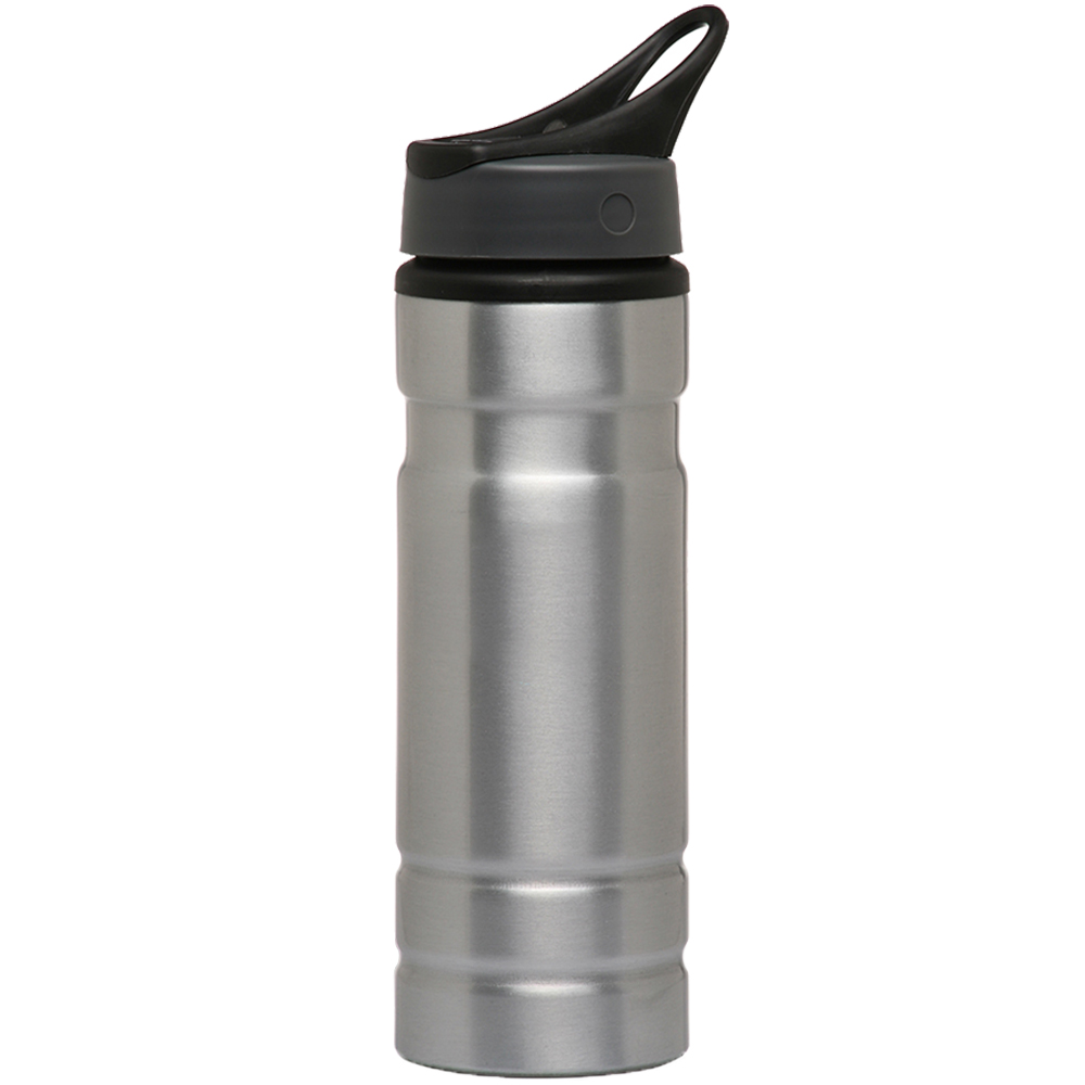 27.25 oz Logo Aluminum Water Bottle with Straw, custom water bottle with logo imprint 4