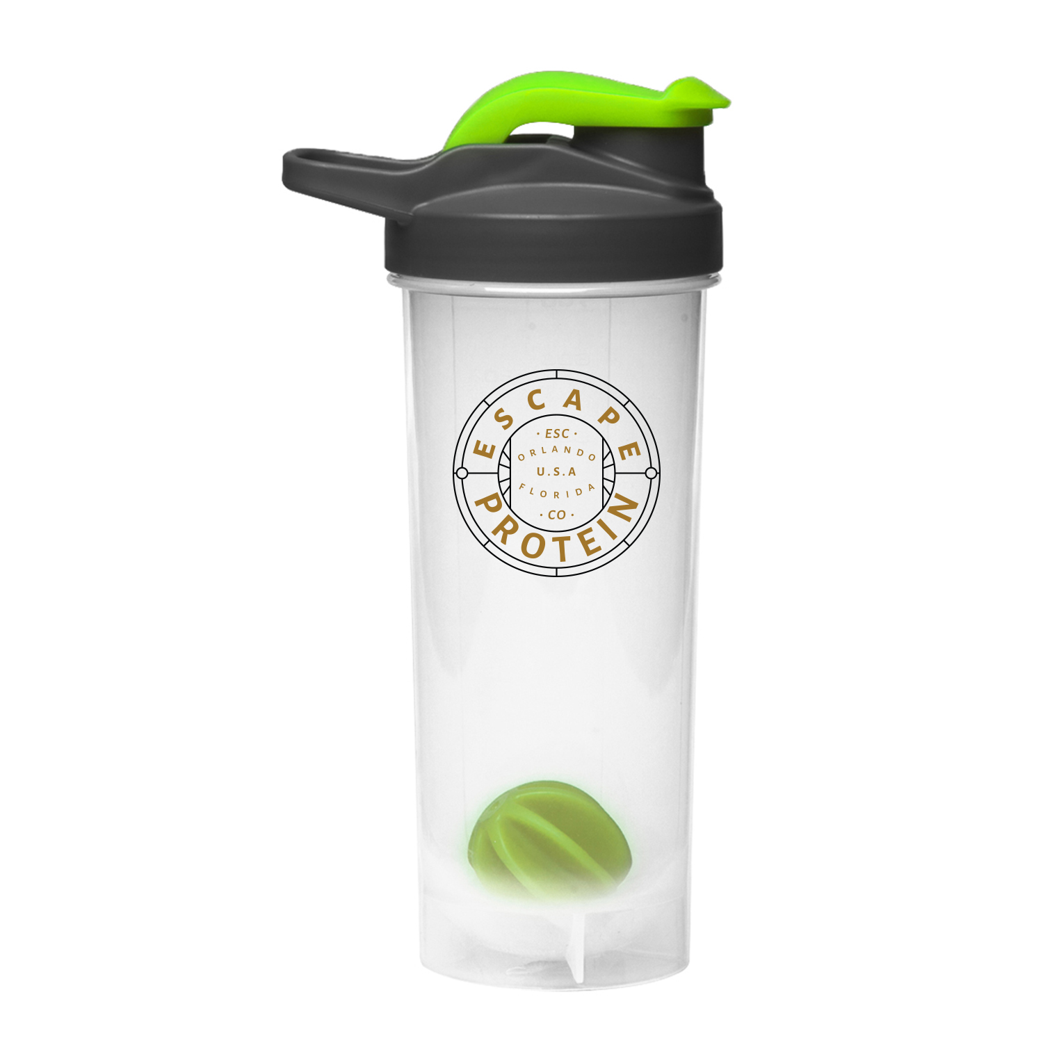 24 oz. Plastic Shaker (2 Color Imprint) 3