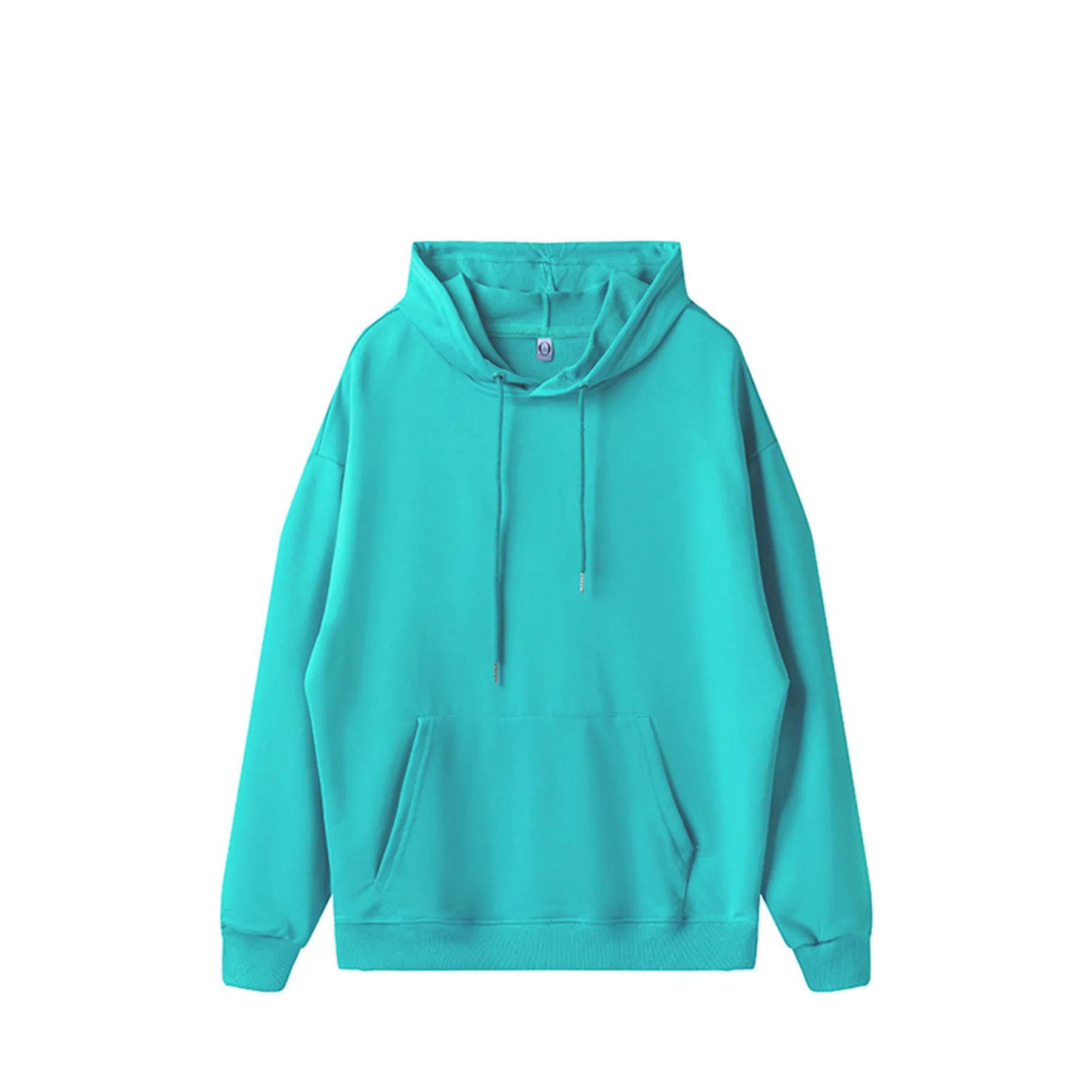 Solid Color Cotton Adult Hooded Sweatshirt Unisex, custom hoodie or sweatshirt with logo imprint 5