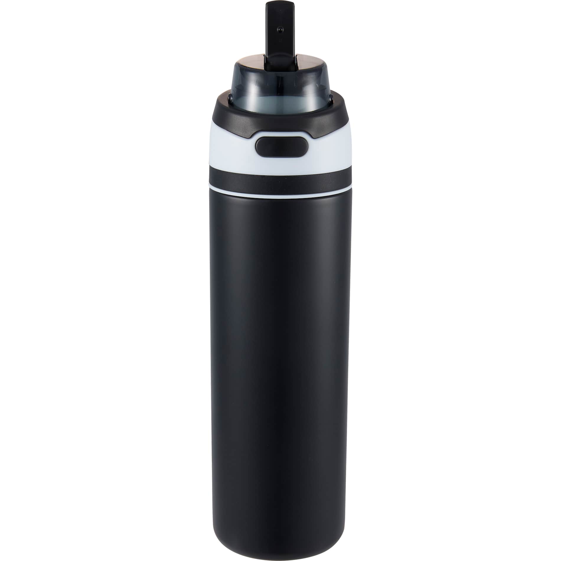 Elvin 28oz Recycled Stainless Flip Straw Bottle, custom water bottle with logo imprint 87