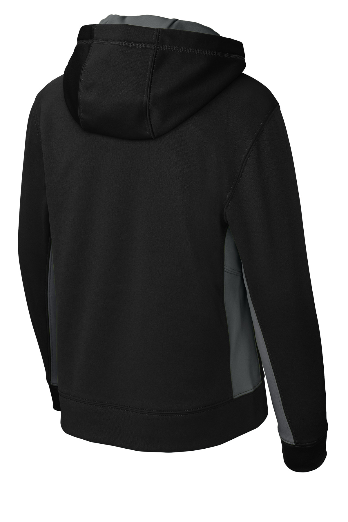 Sport-Tek Youth Sport-Wick Fleece Colorblock Hooded Pullover. YST235 41