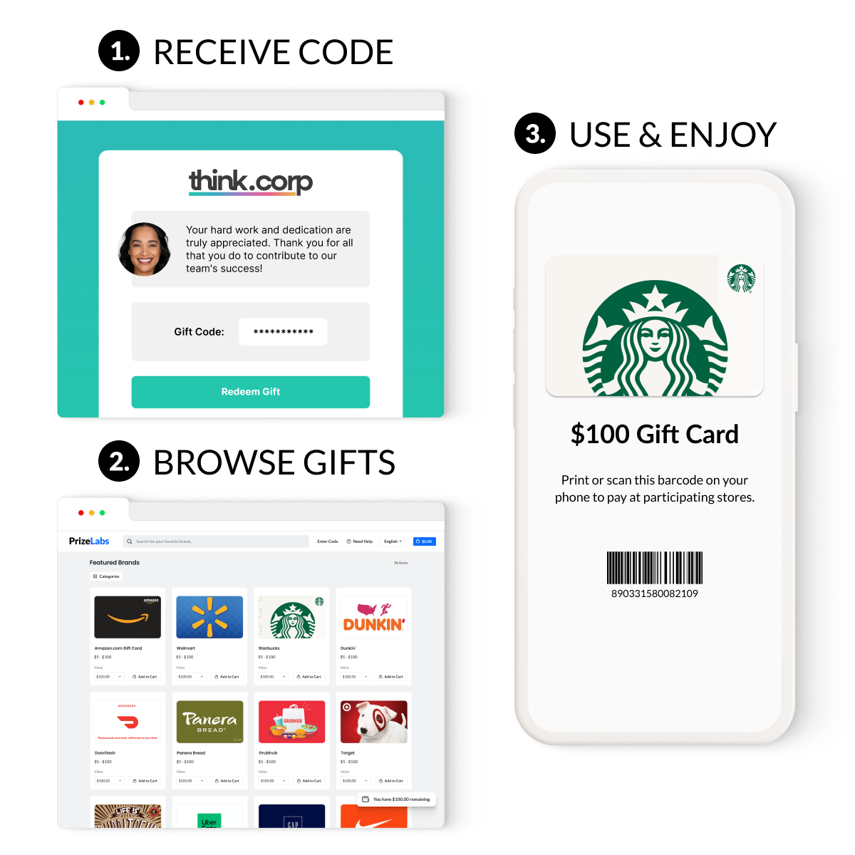 Starbucks Gift Card 4
