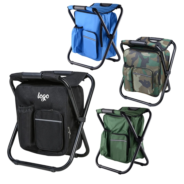 Backpack Chair with Cooler Bag 3