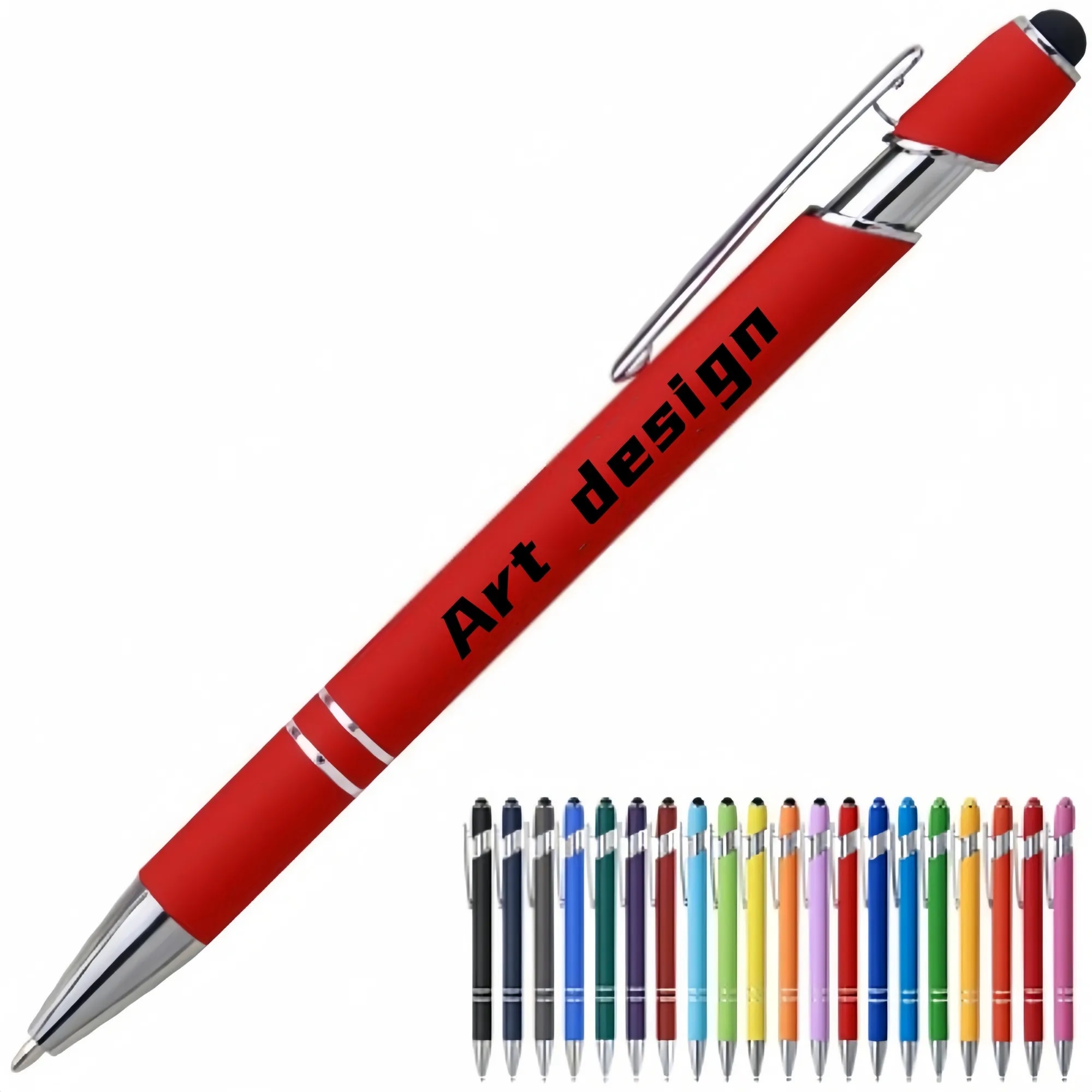 MOQ 10Pcs Metal Touch Stylus Pen