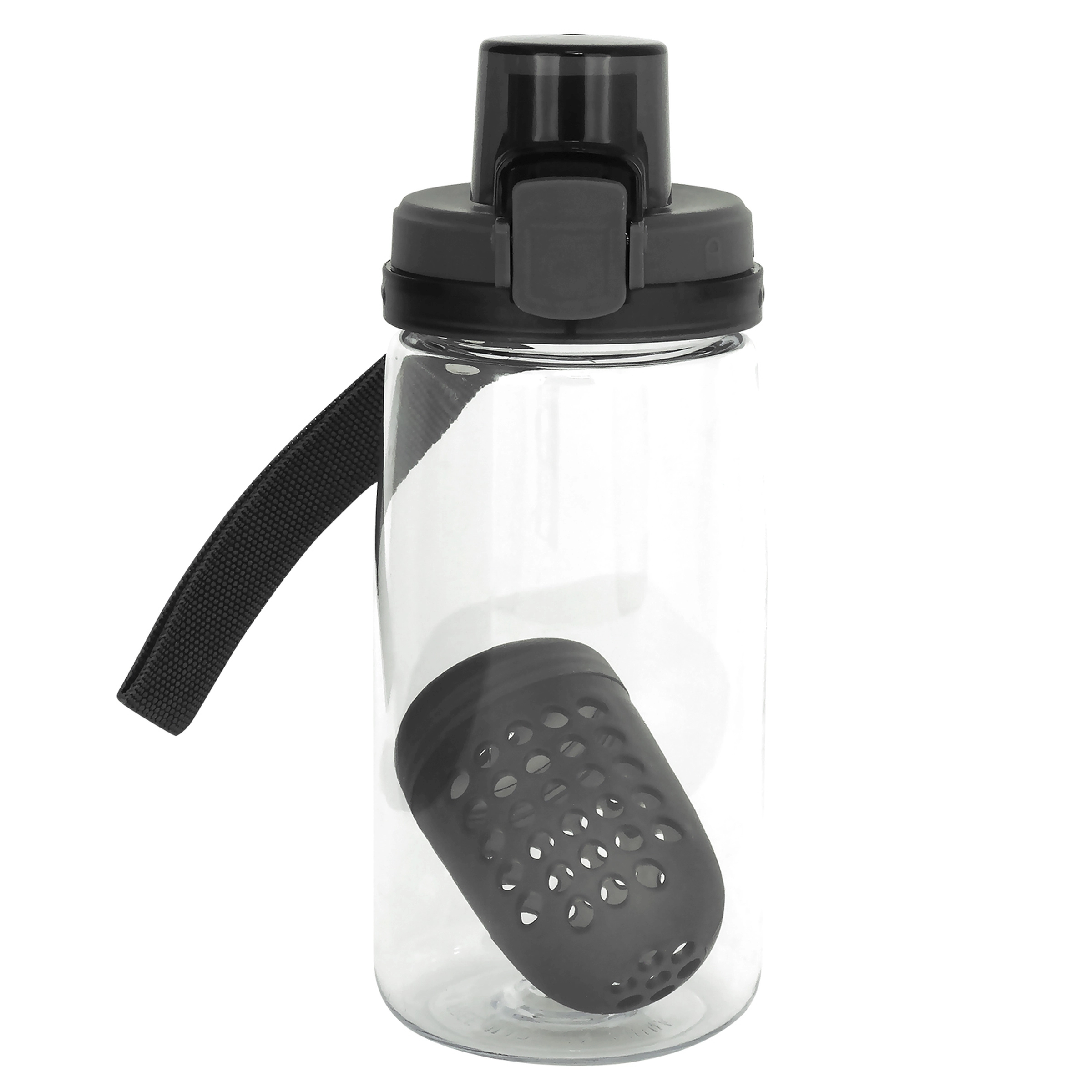 Locking Lid 18 oz. Recycled Bottle with Floating Infuser 5