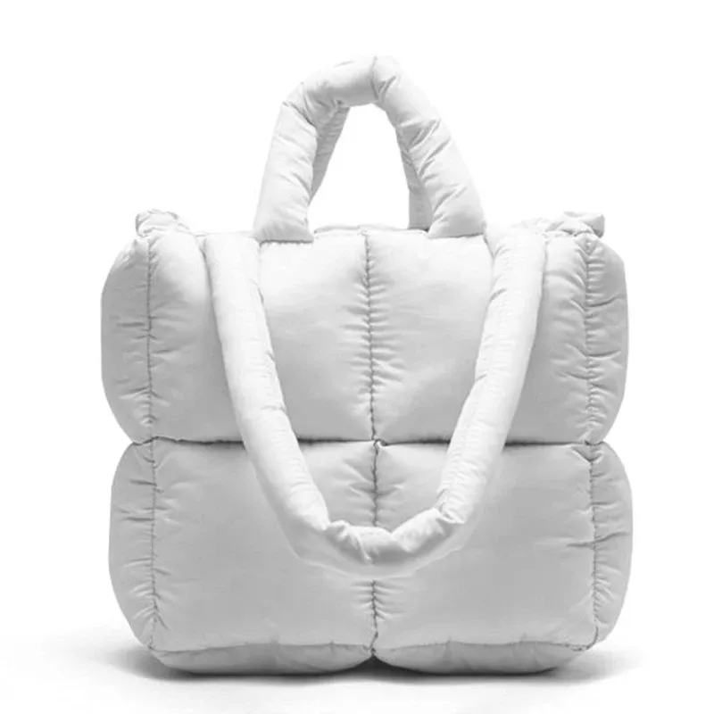 Custom Puffer Tote Bag, custom tote bag with logo imprint 8