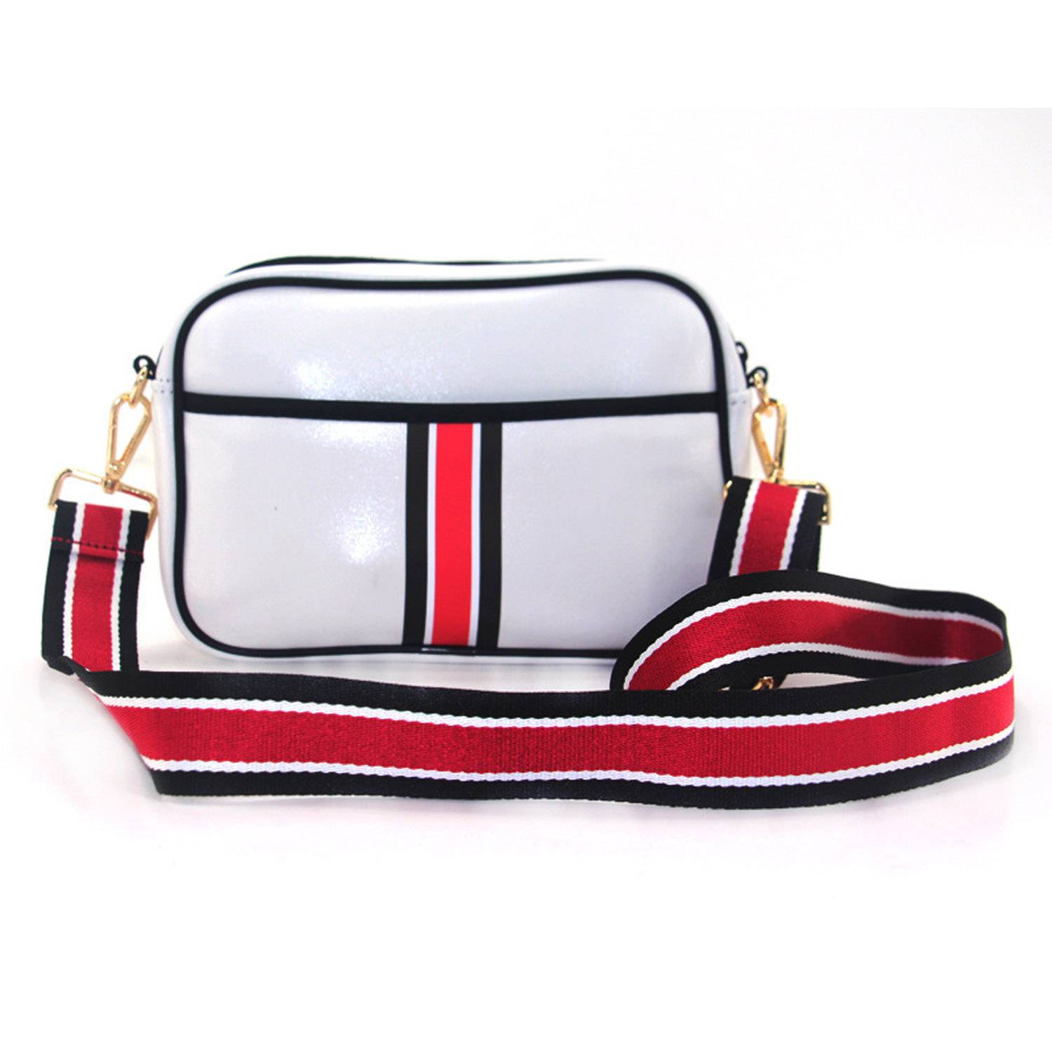 Zippered Neoprene Crossbody Bag w/ Adjustable Strap 4