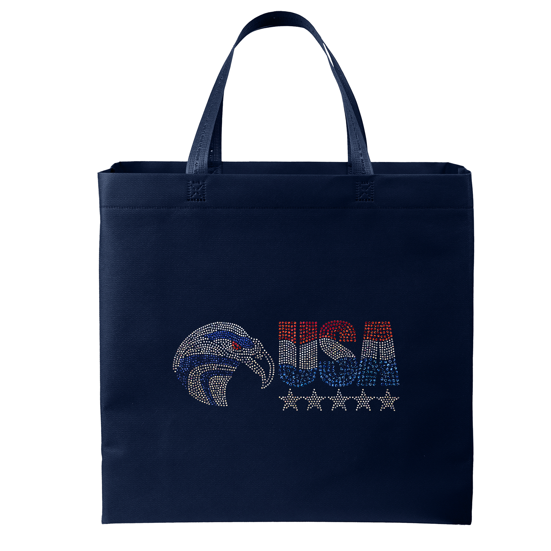 Patriot™- USA Made Non-Woven Tote - Sparkle 11