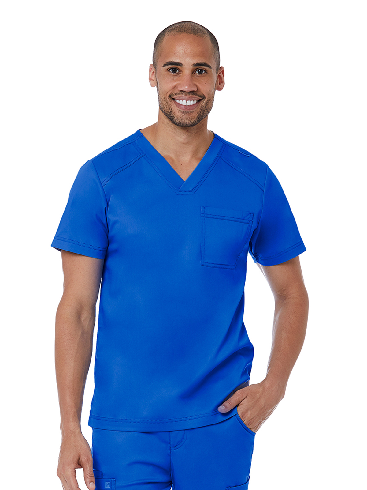 Maevn - Matrix - Men's One-Pocket V-Neck Top