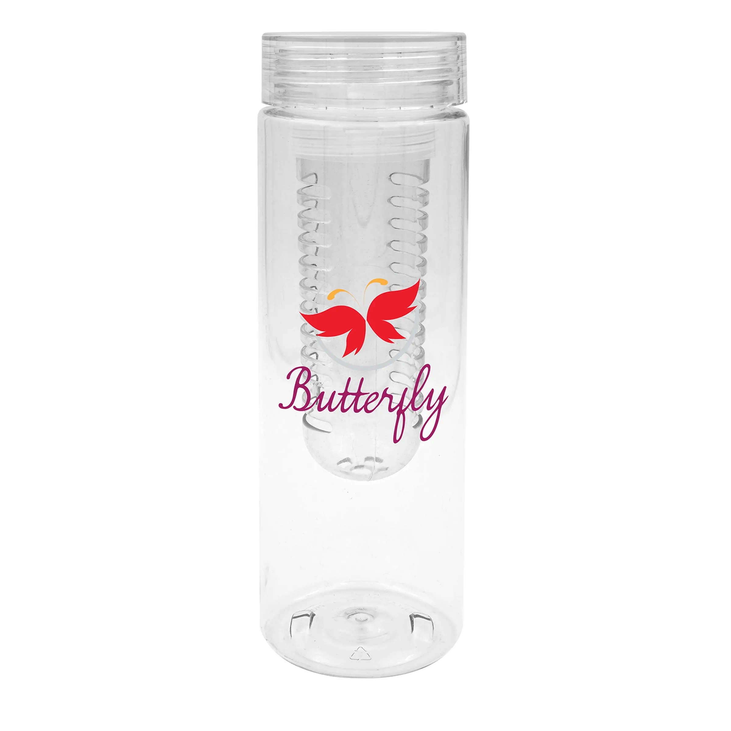 Clear View 24 oz. Recycled Bottle With Infuser 7