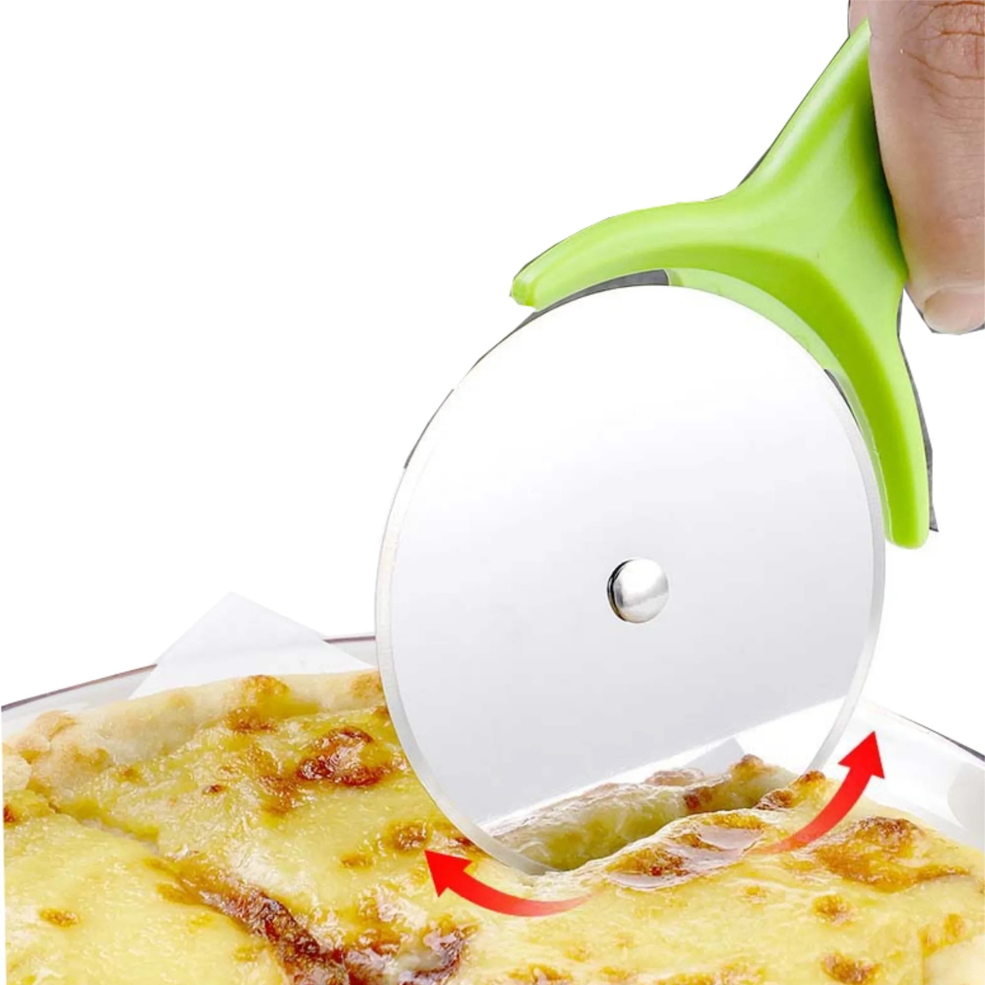 Stainless Steel Pizza Cutter 2