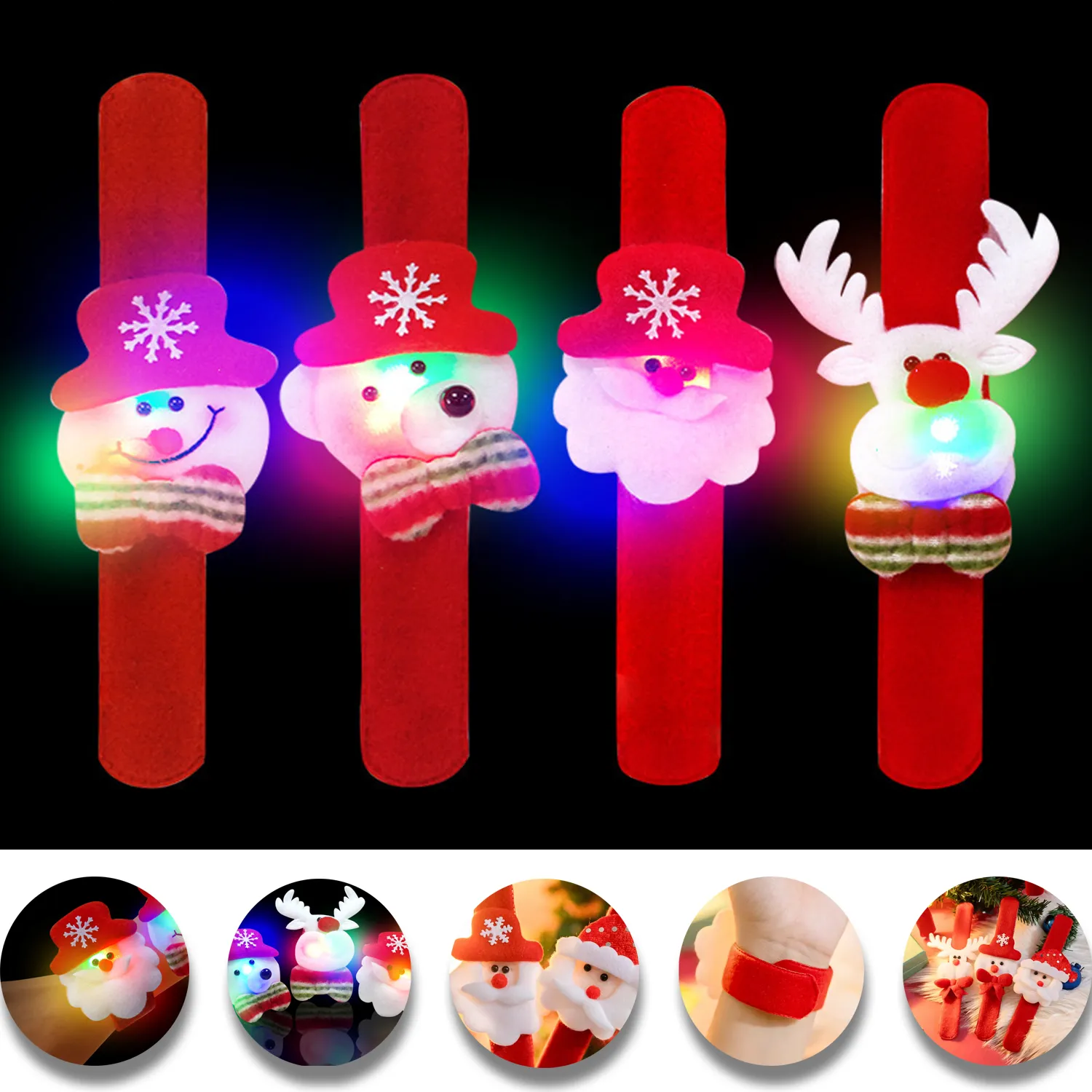 LED Christmas Palm Bracelet 4