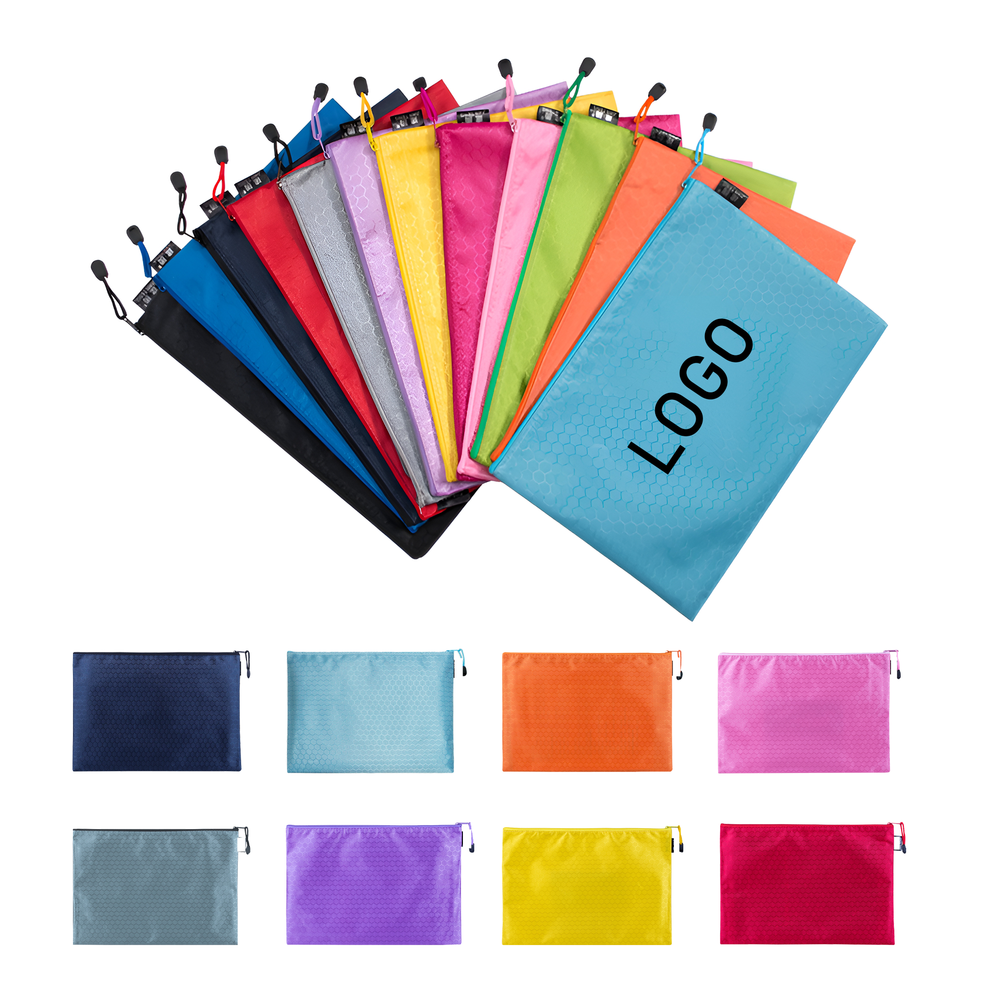 A4 Folder Zipper Storage Bag 2