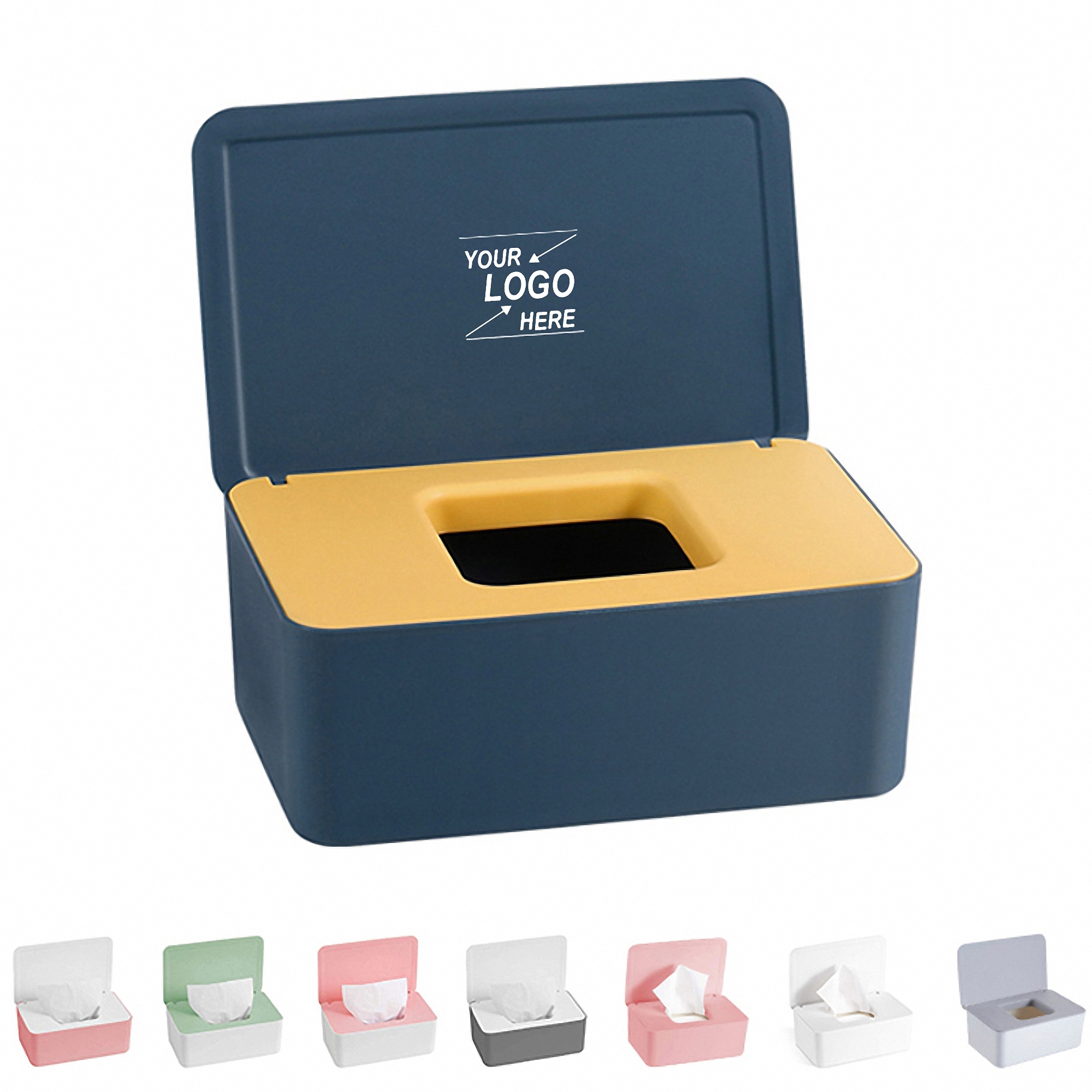 Minimalist Tissue Box Holder w/Cover 3