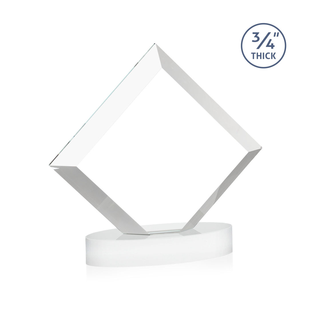 Belaire Award on Alberton Base - White 3