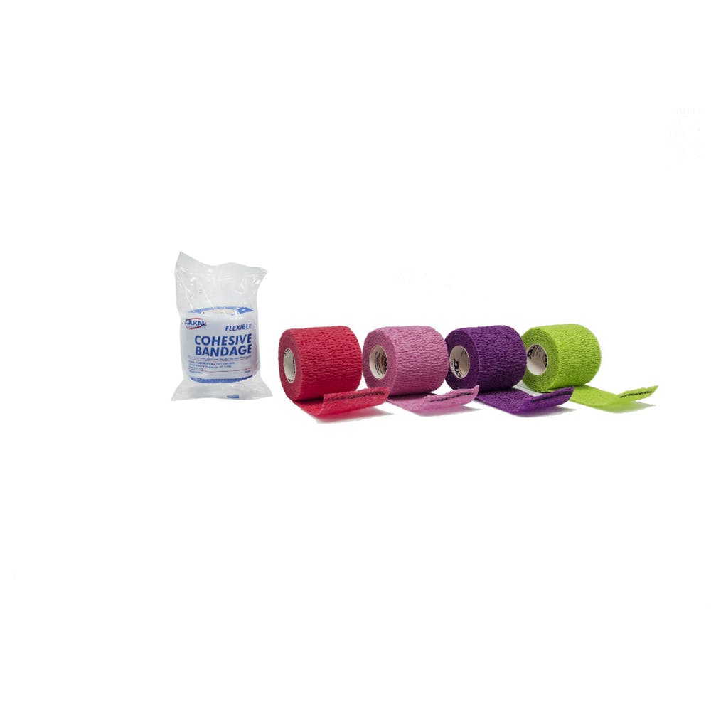 Cohesive Bandage Roll - 2" x 5 Yards Assorted Colors 1
