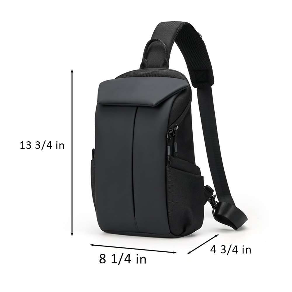 Water Resistant Sling Backpack w/ Multiple Storage Pockets 1