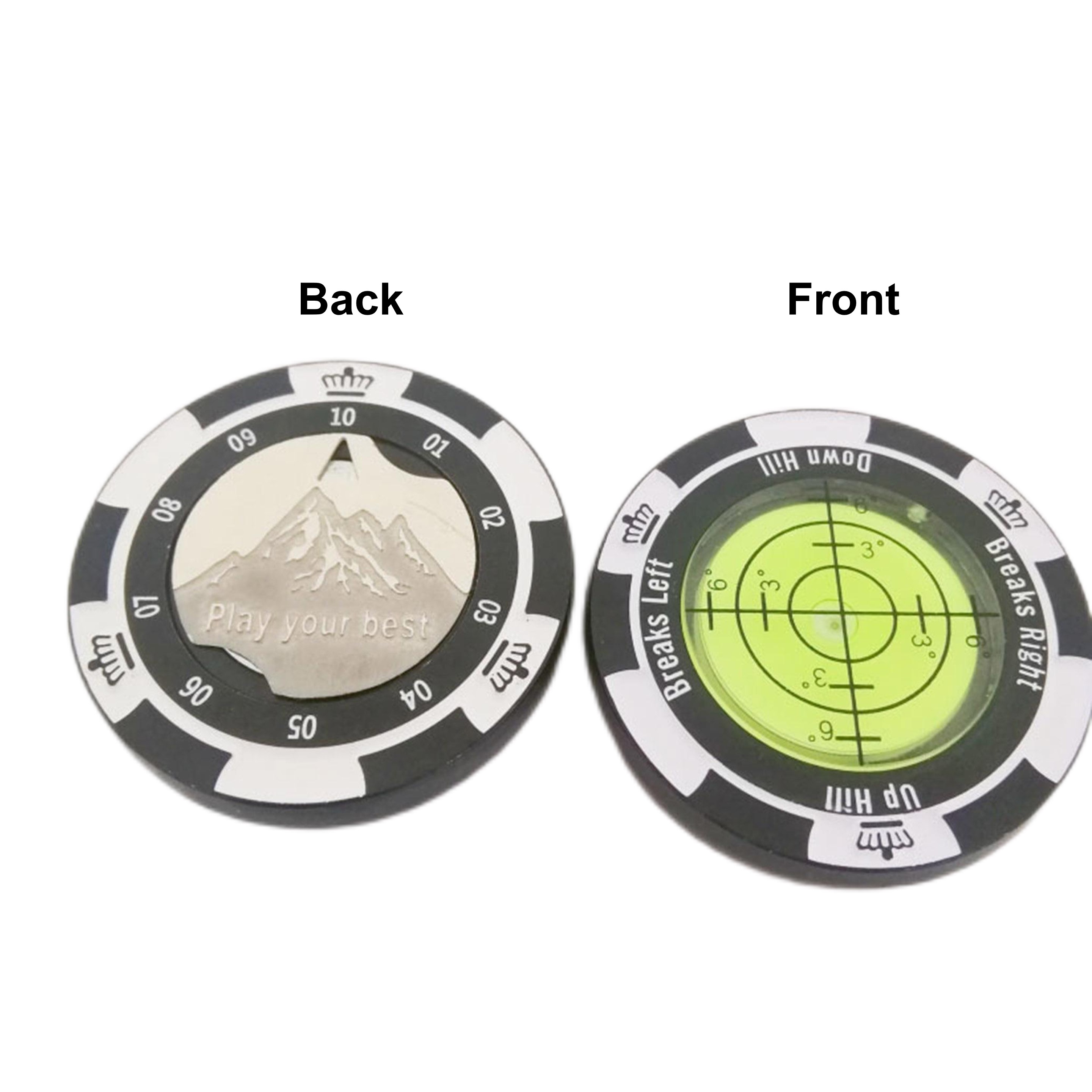 Magnetic Golf Ball Marker with High Precision Green Reading 4