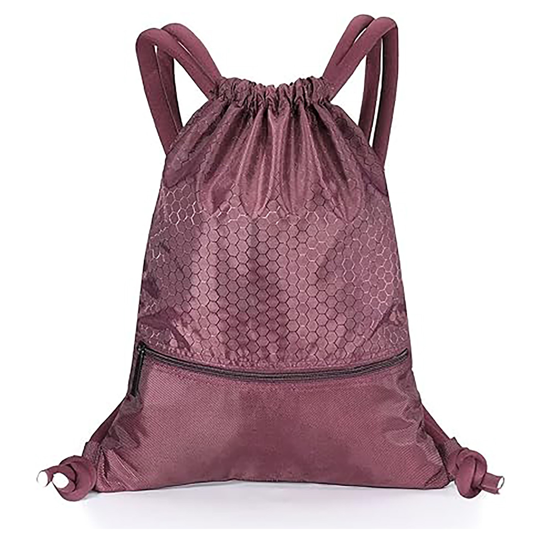 Sports Drawstring Zipper Backpack 5