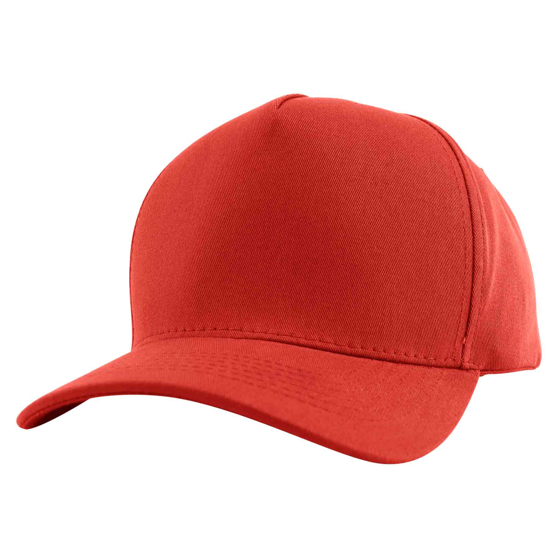Cotton Twill 5 Panel Mid Profile Structured Baseball Cap 9