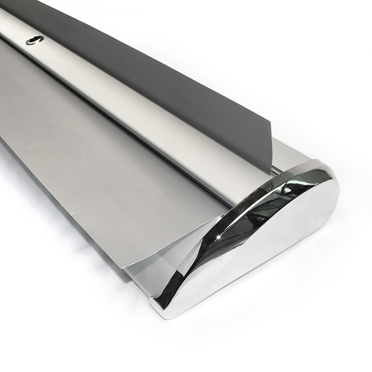 72Hr Fast Ship - Deluxe Wide Base Retractable Pull Up Banner Double sided, 33.5x79, NO SETUP CHARGE 1