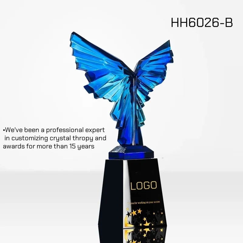 NEW Crystal Award Trophy Reward BULK Flying Wing Dream 6