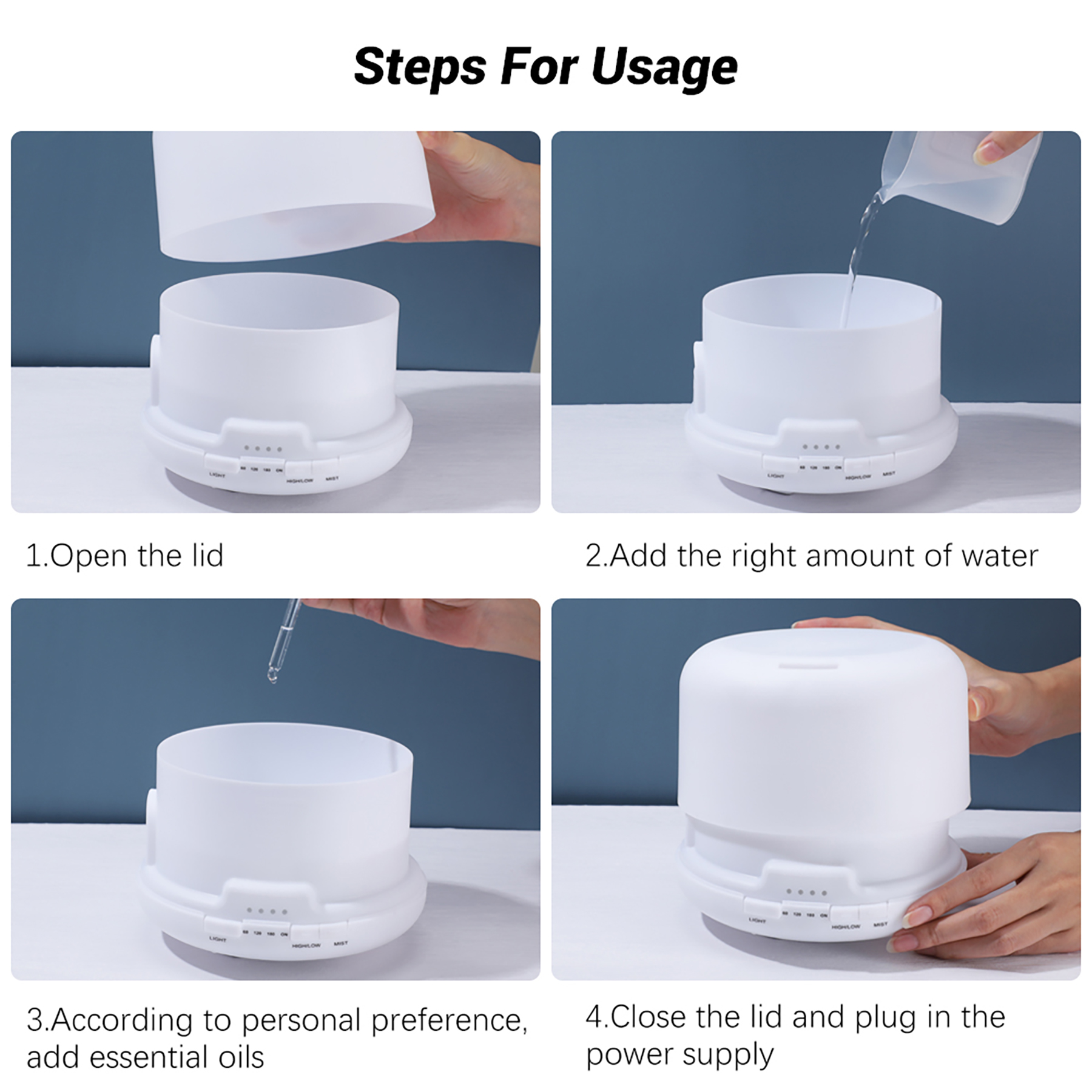 500ML USB Air Humidifier 2