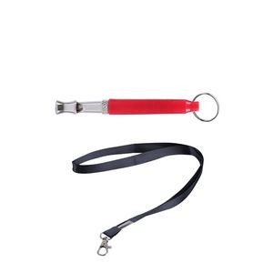 Adjustable Paw Shaped Pet Training Sound Clicker With Key Ring 27