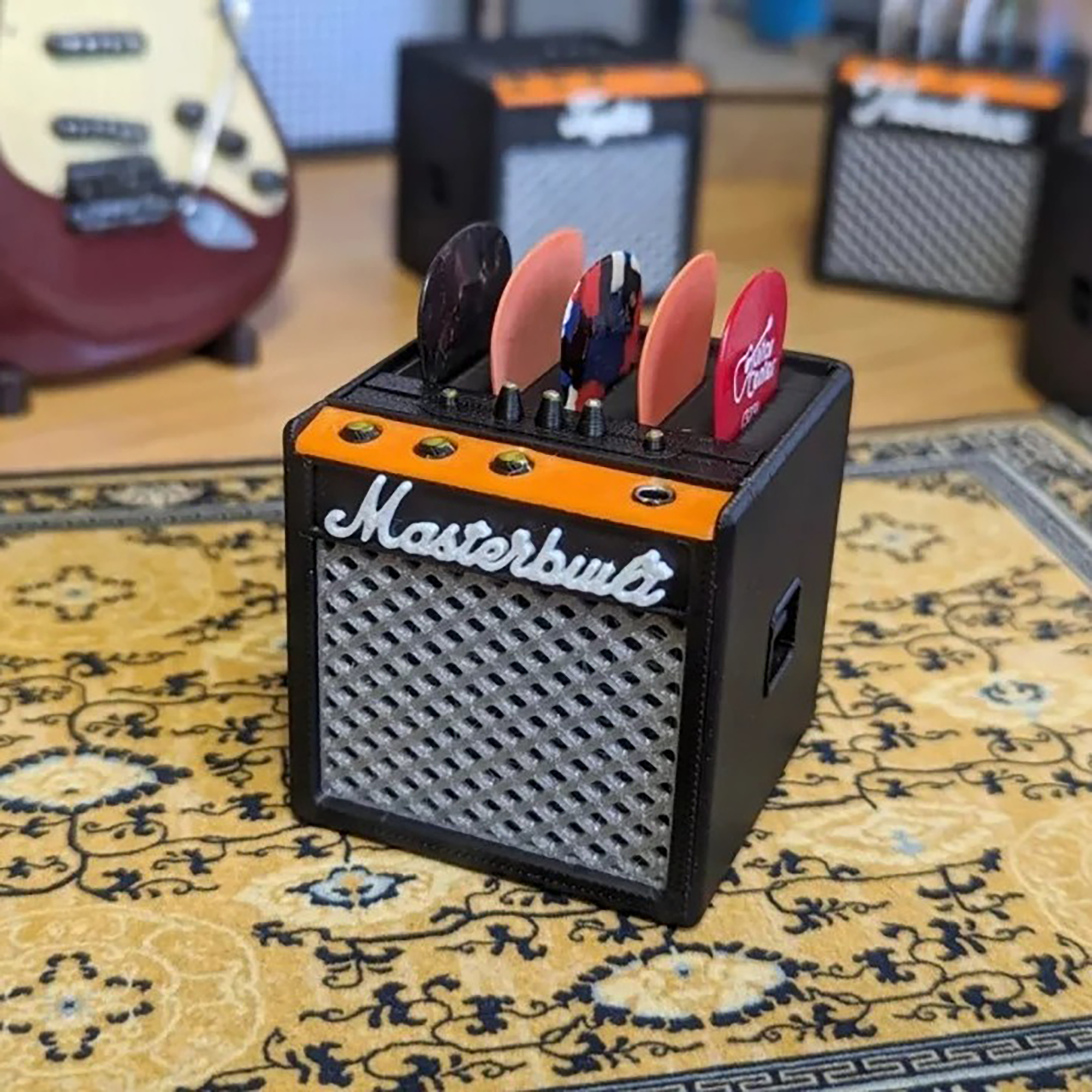 Printing Guitar Picks Holder 3
