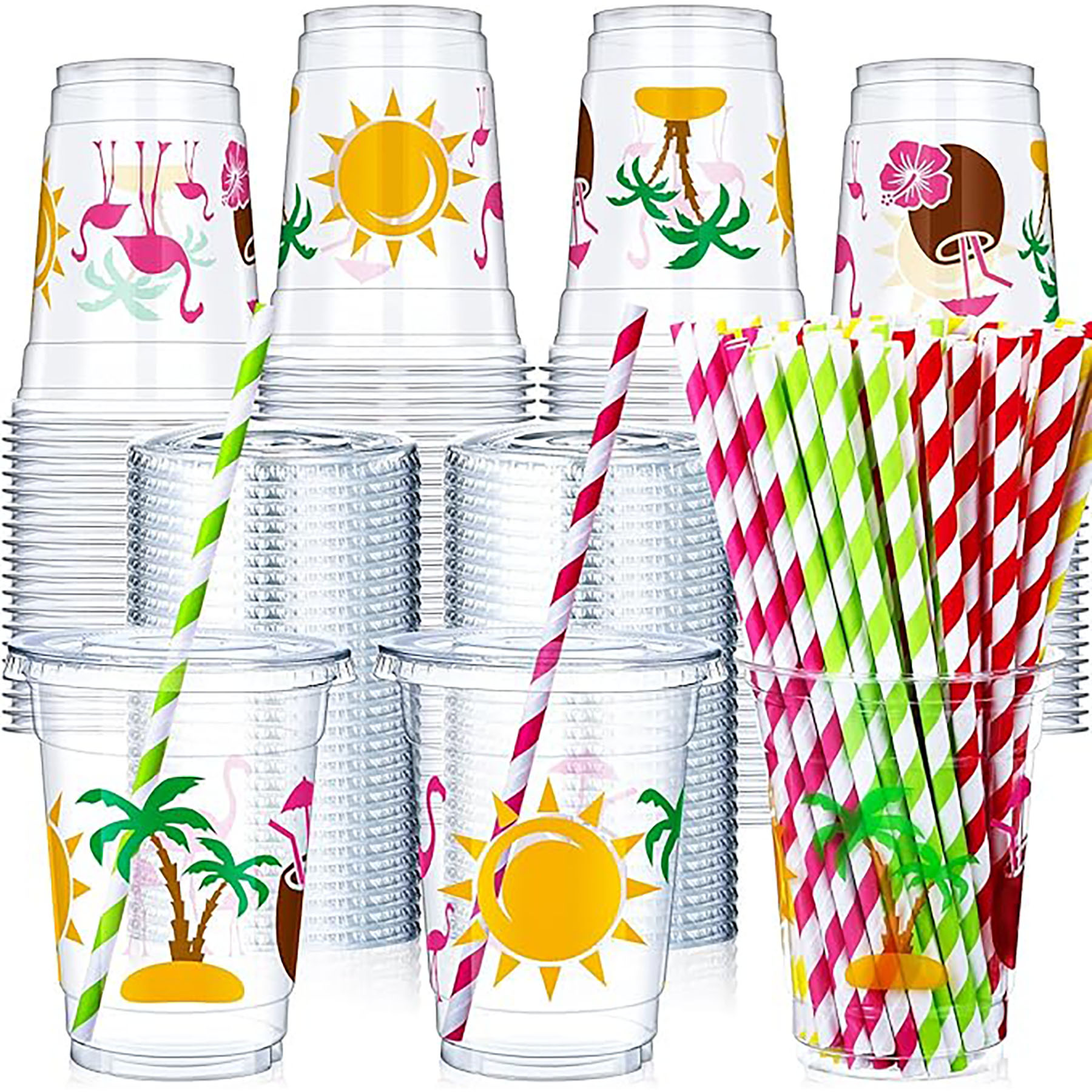 16 oz Disposable Plastic Beverage Tumbler 3