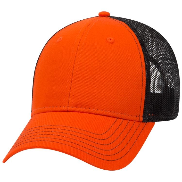 OTTO CAP® 6 Panel Low Profile Mesh Back Trucker Hat 146
