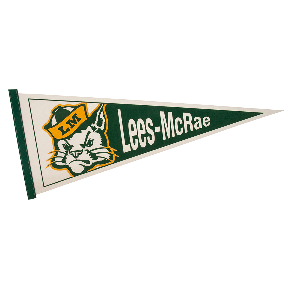 12" x 30" White Felt Pennant 11