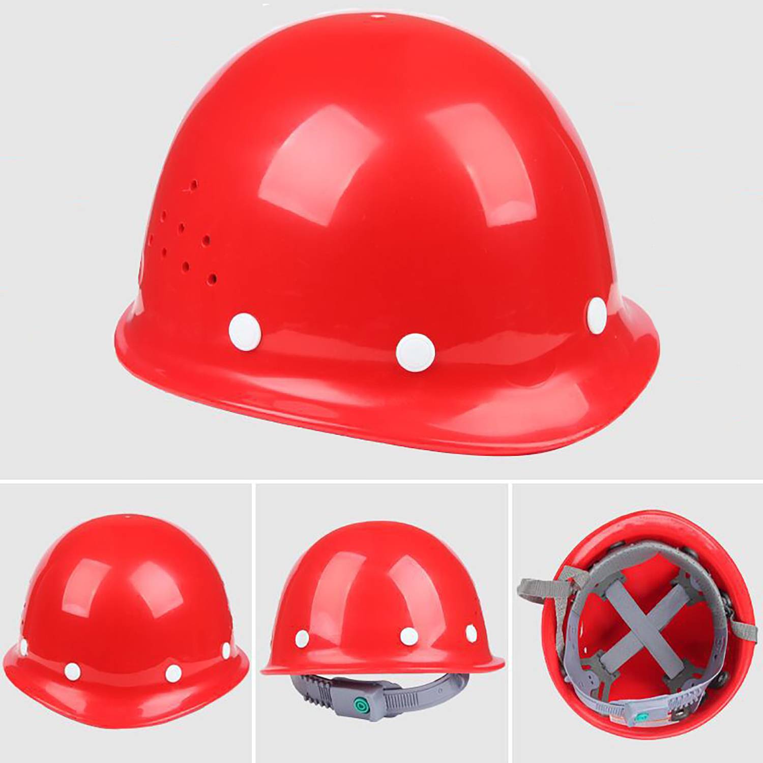 Thickening Lightweight Vented Hard Hats Safety Helmets 11