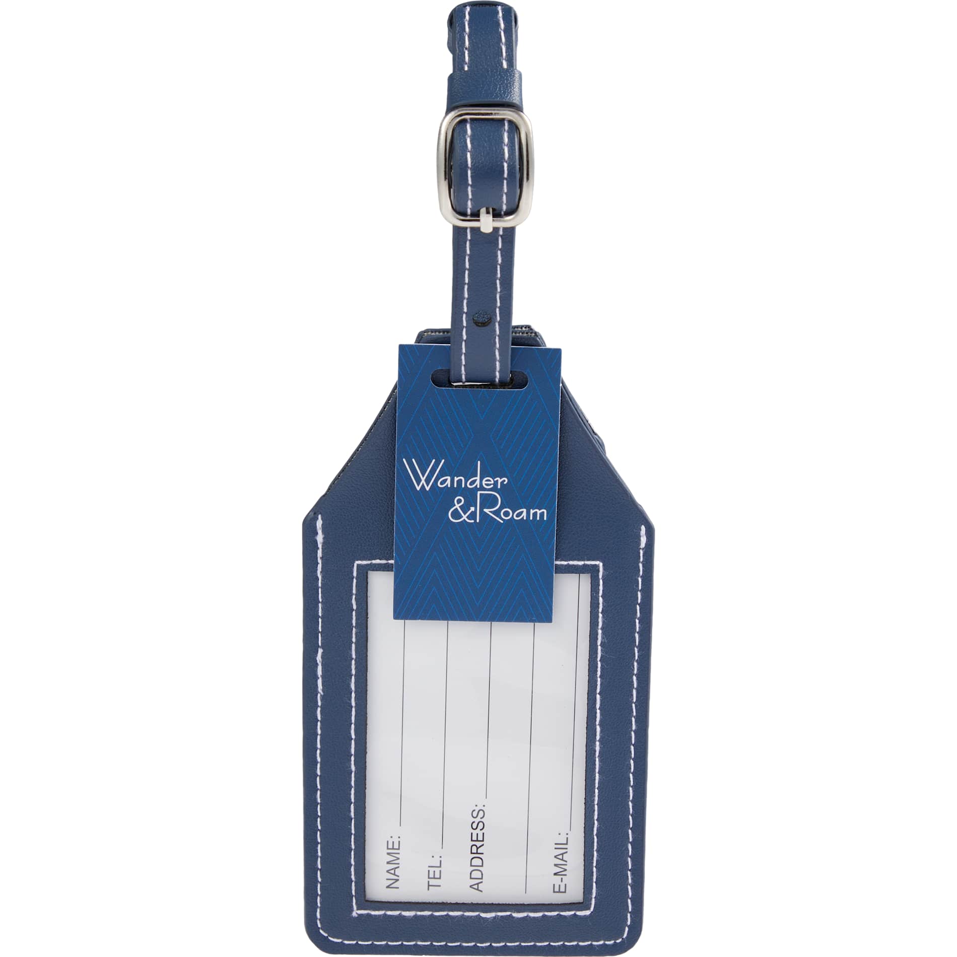 Wander & Roam Luggage Tag w/ Air Tag Holder 56