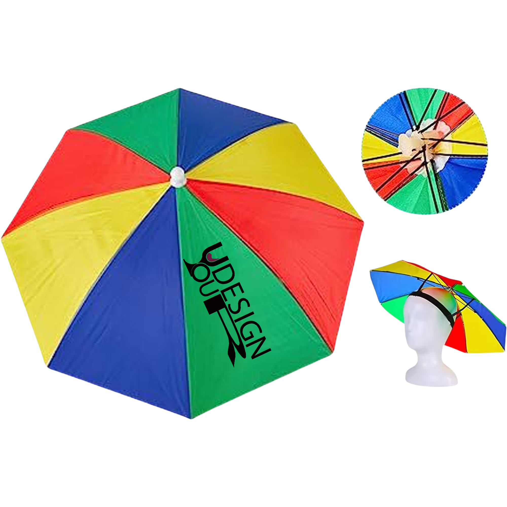 Portable Head Umbrella Hat MOQ20 2