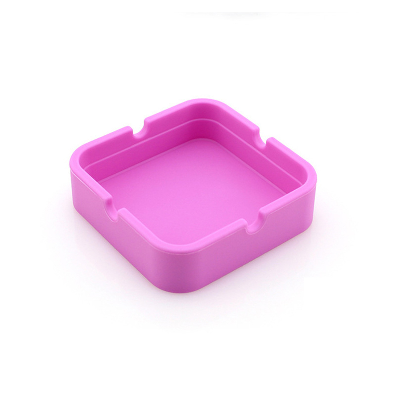 Square Silicone Ashtray 5