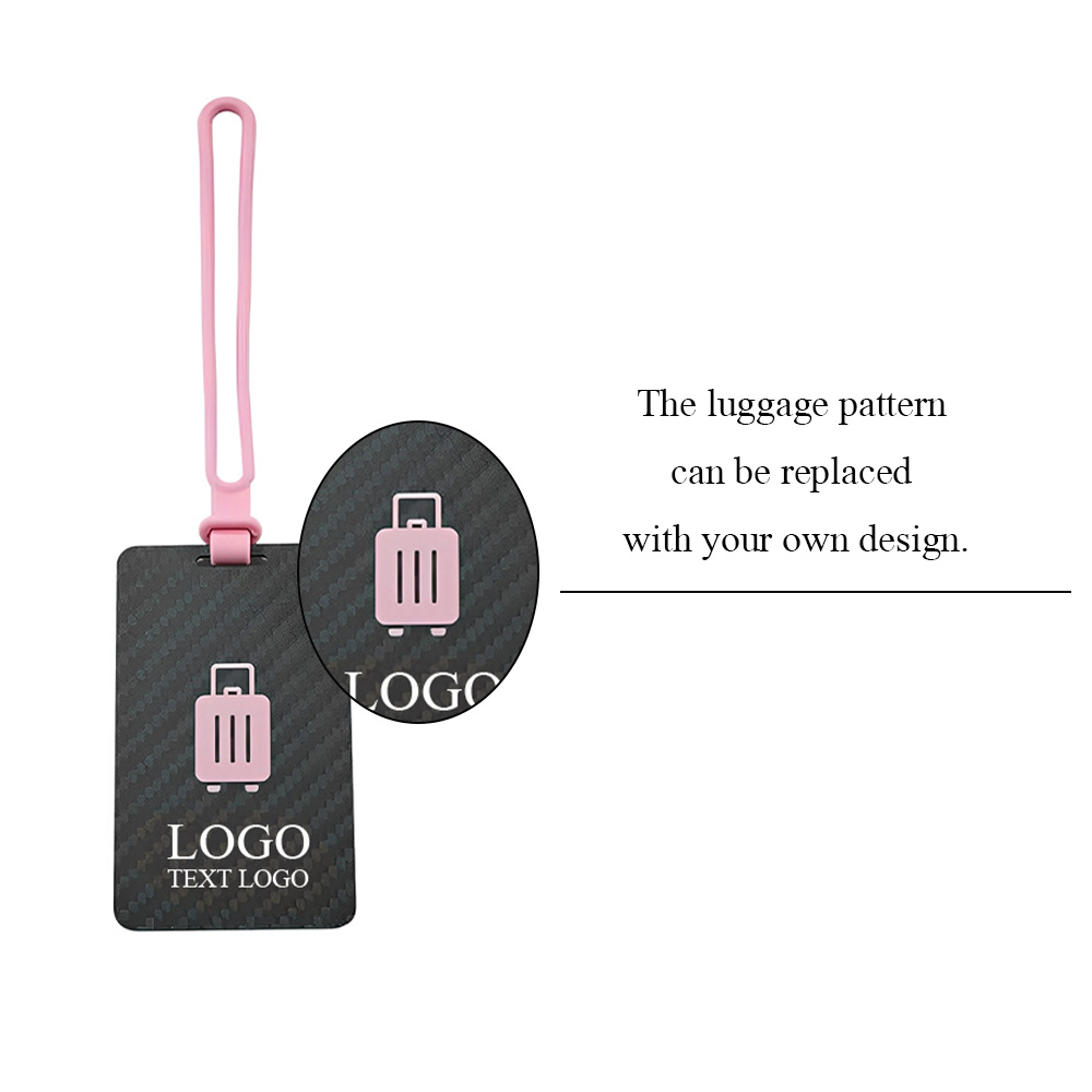 Carbon Fiber Luggage Tag 8