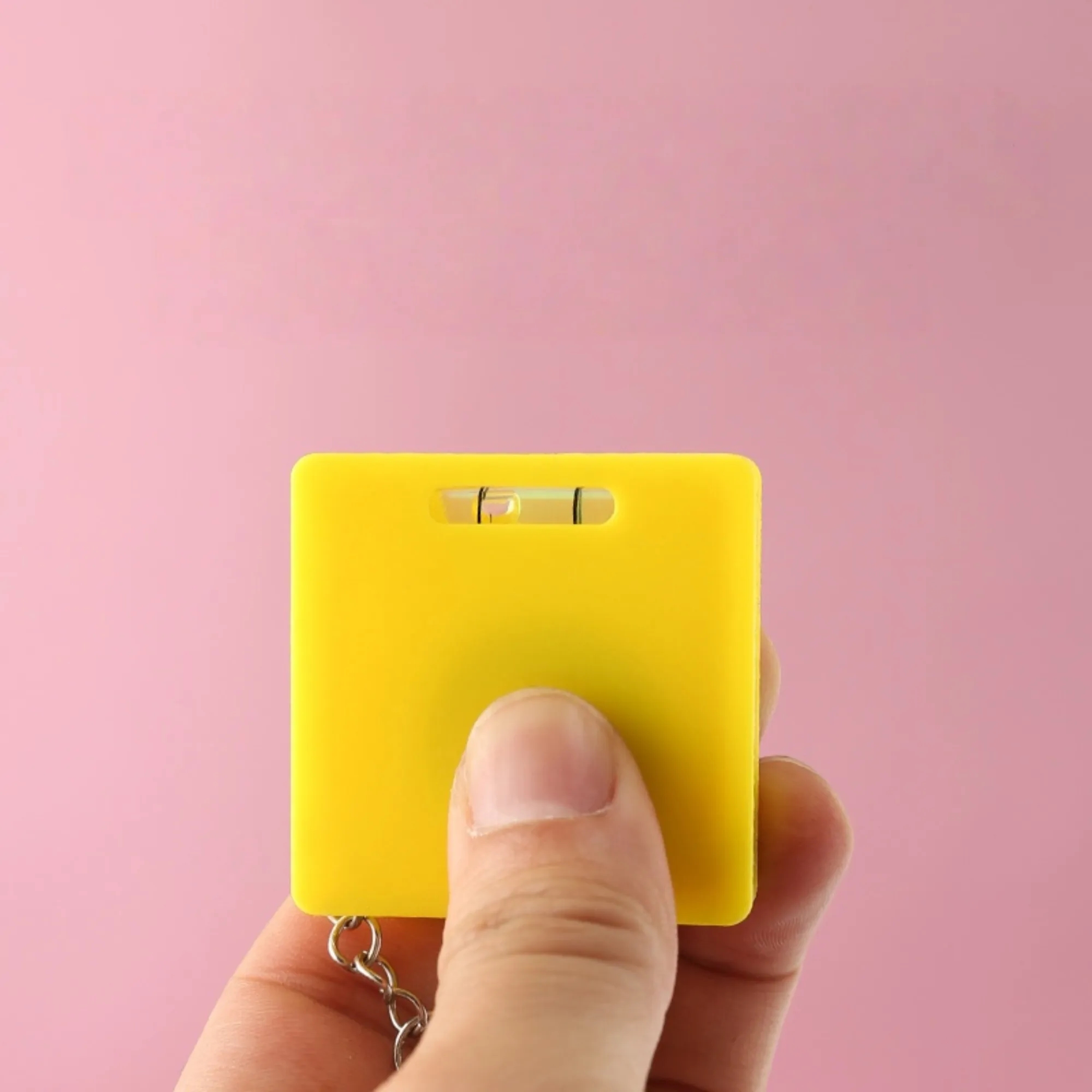 Mini Horizontal Square Tape Measure Key Chain 6