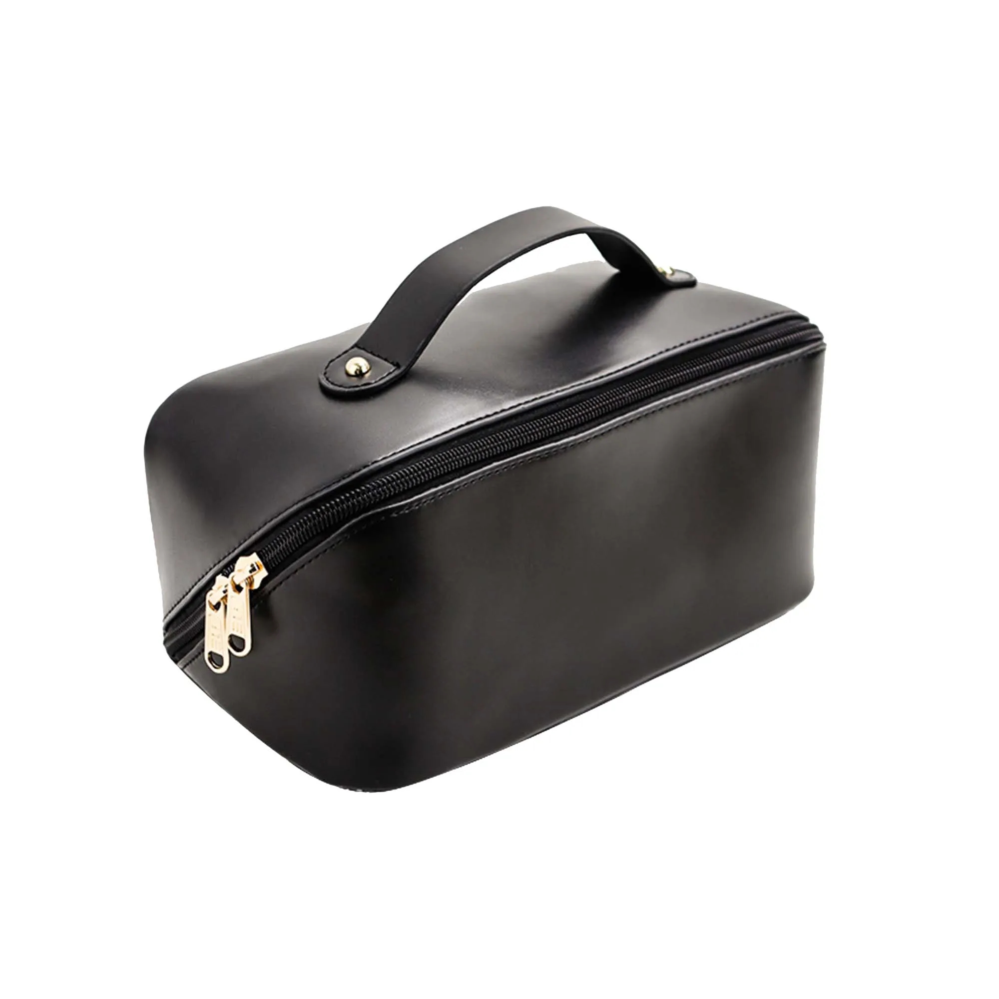 Large Capacity PU Leather Makeup Toiletry Bag 6