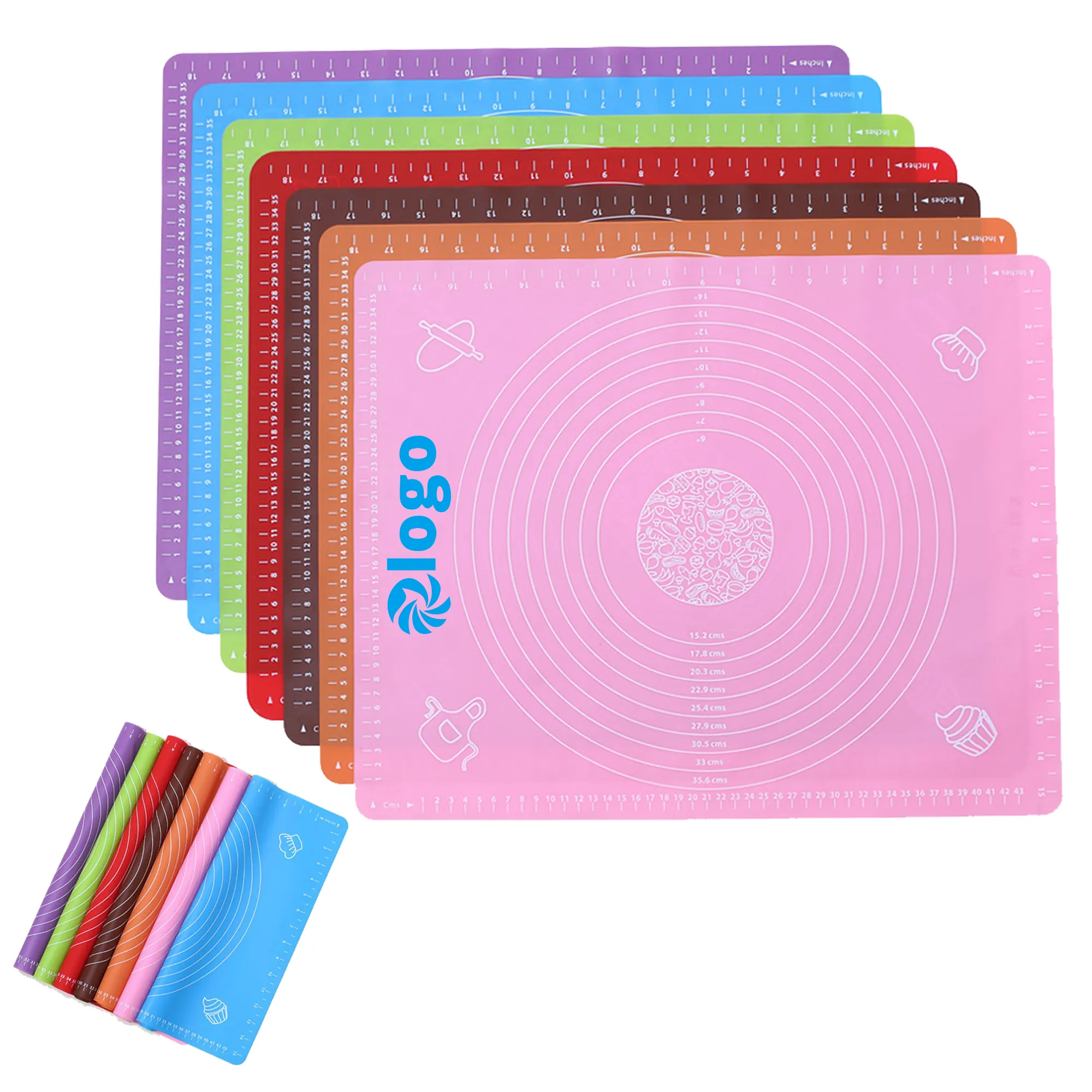 Custom Non-Slip Silicone Baking Mat